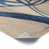 インディゴチューリップ ポスター (角)