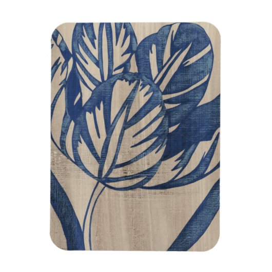 インディゴチューリップ マグネット (縦)