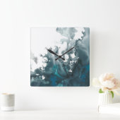 インディゴテンペスト スクエア壁時計 (ホーム)