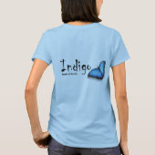 インディゴトラックジャケット Tシャツ (裏面)