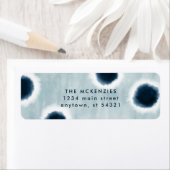 インディゴドット差出人住所ラベル ラベル (インサイチュ)