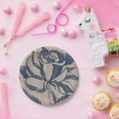 インディゴバラ ペーパープレート (パーティー)