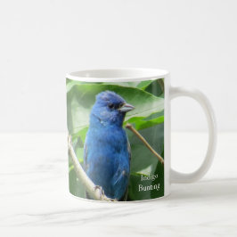 インディゴバンティングコーヒーマグby BirdingCollectibles コーヒーマグカップ