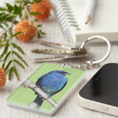 インディゴバンティング キーホルダー (正面右)