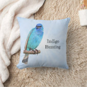 インディゴバンティング クッション (ブランケット)