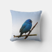 インディゴバンティング クッション (正面)