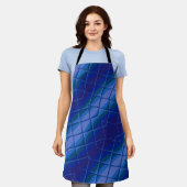 インディゴパレット エプロン (着用した状態)