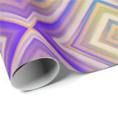 インディゴパープル代替ダイヤモンドパターン ラッピングペーパー (ロールコーナー)