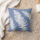 インディゴファーンボタニカルトスピロー クッション (ブランケット)