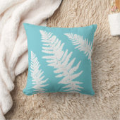 インディゴファーンボタニカルトスピロー クッション (ブランケット)