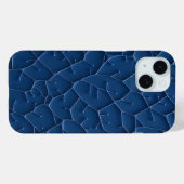 インディゴブルーのおしゃれなiPhoneケース Case-Mate iPhoneケース (裏面 (横))