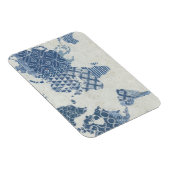 インディゴブルーろうけつ染めマップ マグネット (右側)