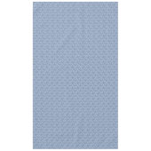 インディゴブルーエスニックフローラプリントテーブルクロス テーブルクロス (正面)