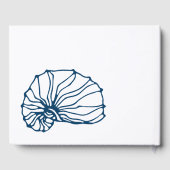 インディゴブルーシーシェル – ビーチハウスバケーションレンタル ゲストブック (裏面)