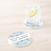 インディゴブルーフローラ |ライター植物アイディアガーデン コースター (側面)