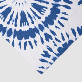 インディゴブルー絞り染めティッシュペーパー 薄葉紙 (詳細)