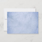 インディゴブルー ネイビー ミッドナイト 結婚式 披露宴 詳細 招待状 (裏面)