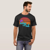 インディゴプルートマイアミサンセット Tシャツ (正面フル)