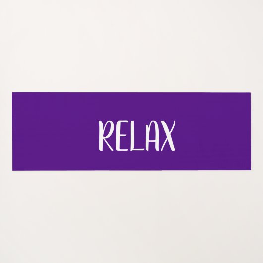 インディゴホワイトヨガ落ち着きゾーン ヨガマット