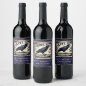 インディゴポーション ハロウィン ブラッククロウ ワインボトルラベル ワインラベル (ボトル)