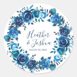インディゴムード結婚フローラ ラウンドシール