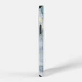 インディゴライト金ゴールドグリッター水の色カスタマイズ可能 iPhoneケース (右側面)