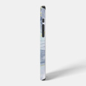 インディゴライト金ゴールドグリッター水の色カスタマイズ可能 iPhoneケース (左側面)