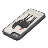 インディゴロバ&（鳥）ショウジョウコウカンチョウ Case-Mate iPhoneケース (底)