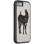 インディゴロバ&（鳥）ショウジョウコウカンチョウ Case-Mate iPhoneケース (裏面/右)