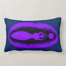 インディゴ女神ヨニ ランバークッション