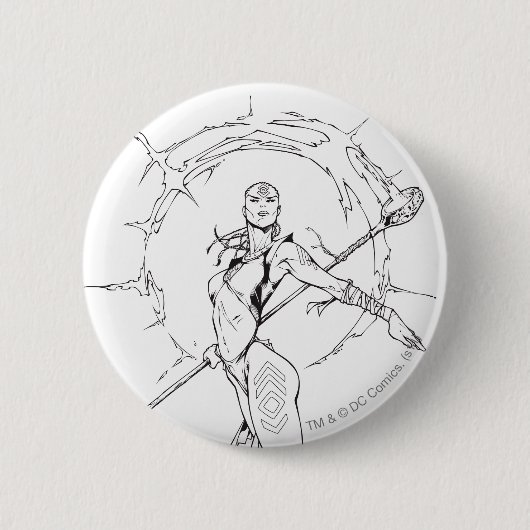 インディゴ族9 缶バッジ (正面)