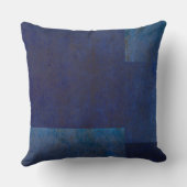 インディゴ海ナウティラスコンチホタテガイ貝殻 クッション (裏面)