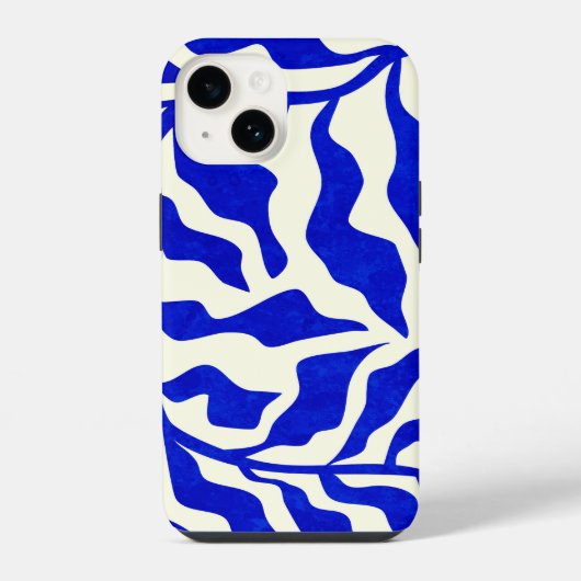 インディゴ エレガンス iPhoneケース (裏面)