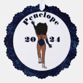 インディゴ&ダイアモンズダンサーオーナメントカードA オーナメントカード (裏面)