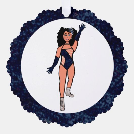 インディゴ&ダイアモンズダンサーオーナメントカードB オーナメントカード (正面)