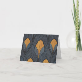 インディゴ・フェザー サンキューカード