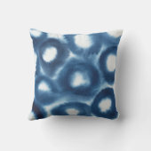 インディジオウォーターカラープリントサークル クッション (裏面)