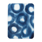 インディジオウォーターカラープリントサークル マグネット (縦)