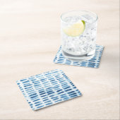 インディジオウォーターカラープリント スクエアペーパーコースター (インサイチュ)