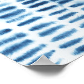 インディジオウォーターカラープリント ポスター (角)