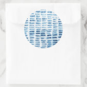 インディジオウォーターカラープリント ラウンドシール (バッグ)