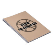 「インディフィルムメーカー」ノート ノートブック (右側)