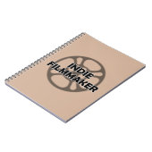 「インディフィルムメーカー」ノート ノートブック (左側)