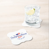 インディペンデンスデイお祝い紙コースター ペーパーコースター (インサイチュ)