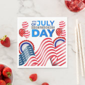 インディペンデンスデイお祝い紙 スタンダードランチョンナプキン (インサイチュ)