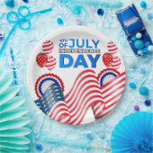 インディペンデンスデイお祝い ペーパープレート (パーティー)