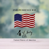 インディペンデンスデイアクリルサイン – アメリカプライド アクリルサイン (ニュートラル)