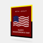 インディペンデンスデイアクリルサイン – アメリカプライド アクリルサイン (傾斜)