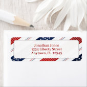 インディペンデンスデイスター&ストライプ |アメリカ ラベル (インサイチュ)