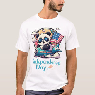 インディペンデンスデイパンダ Tシャツ